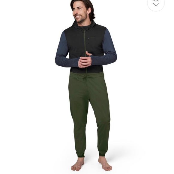 Flylow Bobby Fleece Bodysuit Men’s Size Small Black Pine Night Snowboarding